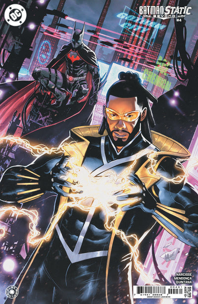 Batman Static Beyond #4 (Of 6) Cover C Lucas Meyer Card Stock Variant