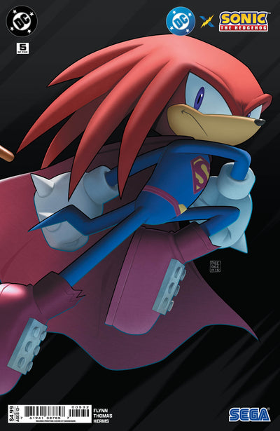 DC X Sonic The Hedgehog #5 (Of 5) 2nd Print Deegeemin Connecting