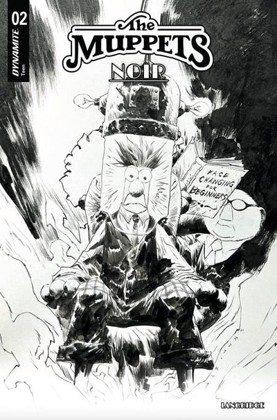 Muppets Noir #2 Cover D 1 in 10 Jae Lee Line Art Variant