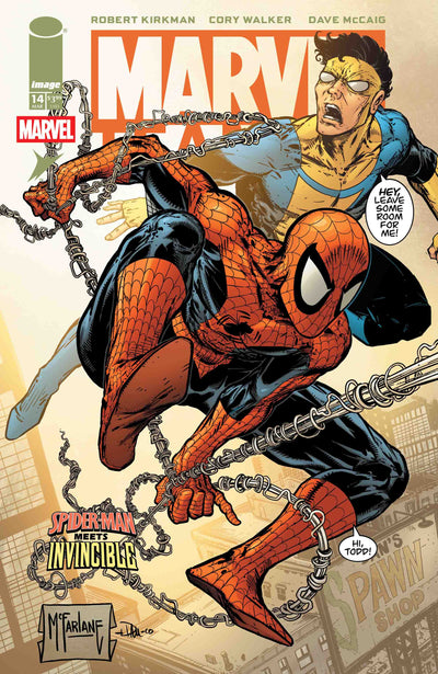 Marvel Teamup #14 Facsimile Edition Cover D Todd McFarlane & Dave Mccaig Variant