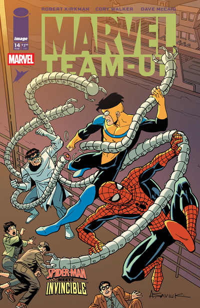 Marvel Teamup #14 Facsimile Edition Cover F Alex Saviuk & Dave Mccaig Variant