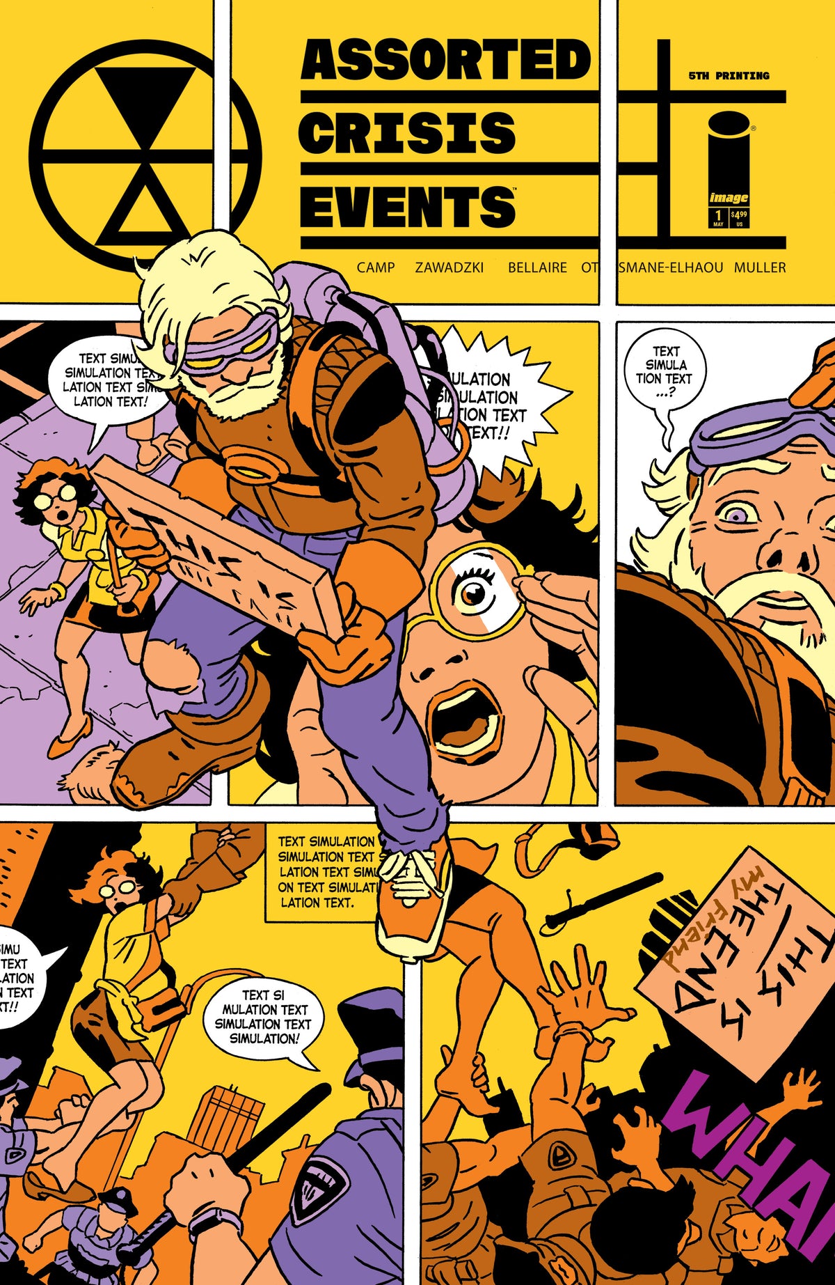 Assorted Crisis Events #1 5th Printing (Mature)