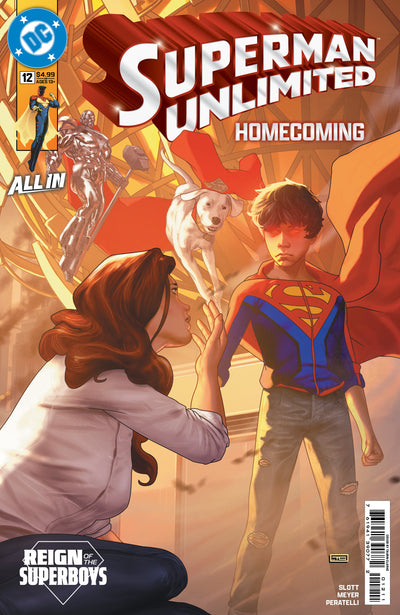 Superman Unlimited #12 Cover A Taurin Clarke (The Reign Of The Superboys)