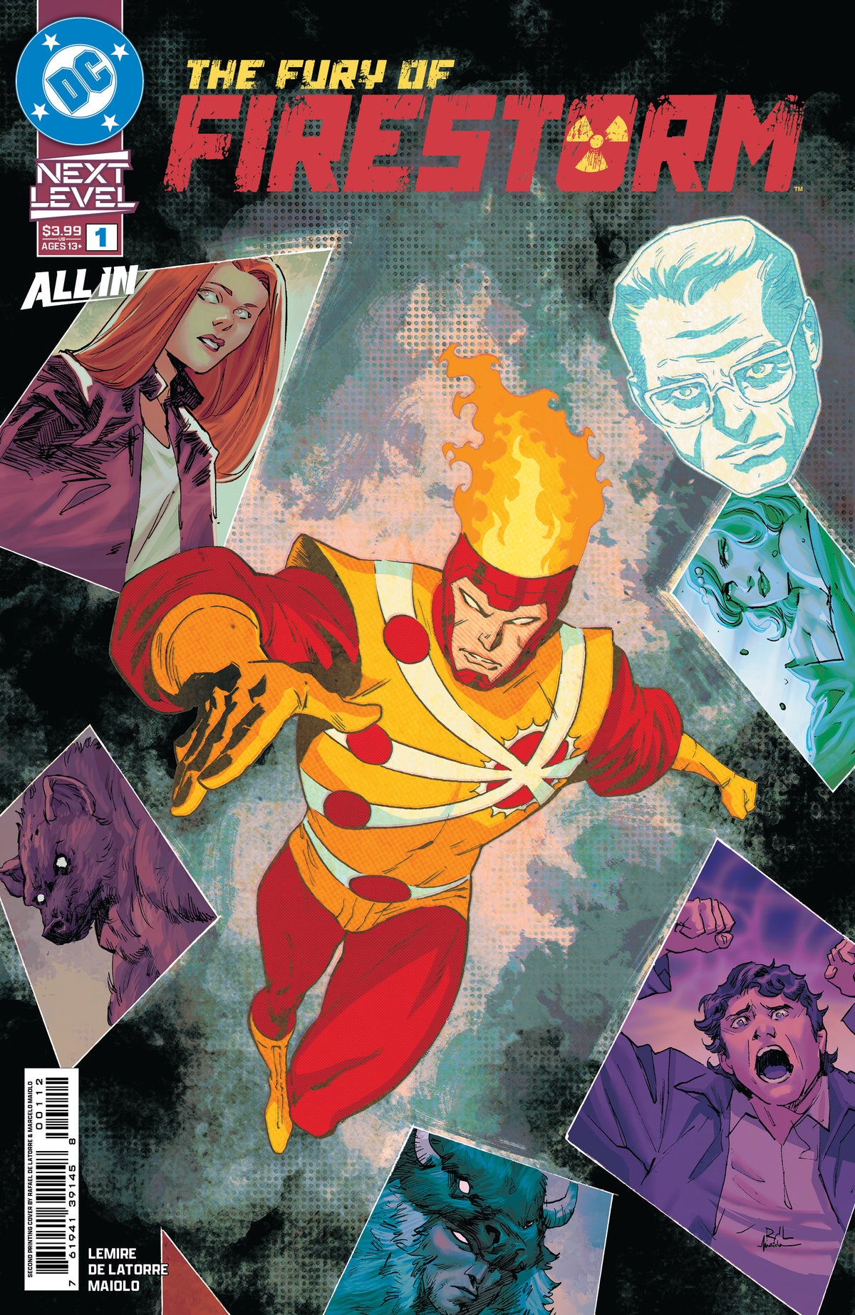 Fury Of Firestorm #1 (Of 6) 2nd Print Cover A Rafael De Latorre