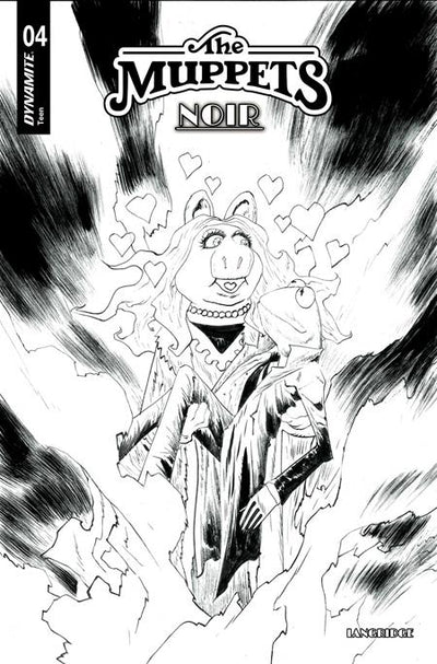 Muppets Noir #4 Cover D 1 in 10 Jae Lee Line Art Variant