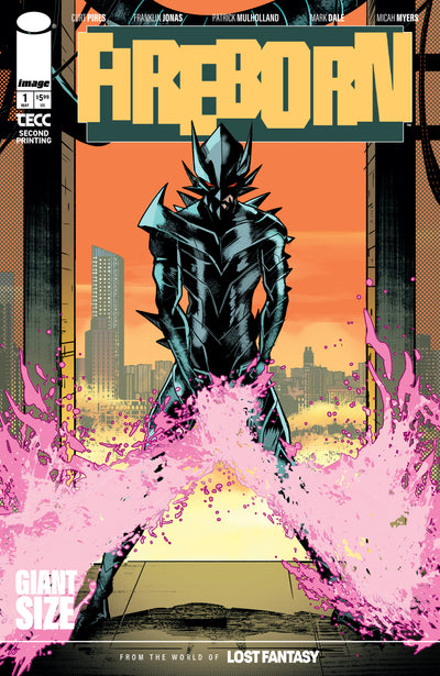 Fireborn #1 2nd Printing Cover B Patrick Mullholand Foil Absolute Batman Homage Variant