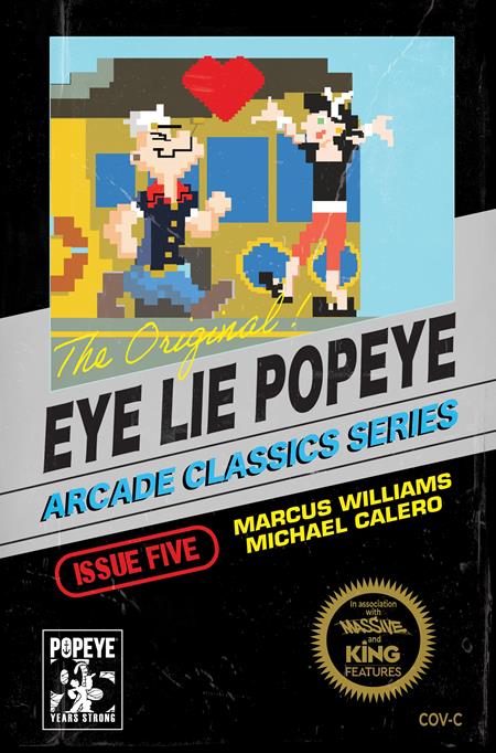 Eye Lie Popeye #5 (Of 5) Cover C Michael Calero Video Game Homage Variant