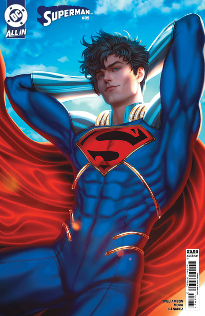 Superman #39 Cover C Ariel Diaz Card Stock Variant (The Reign Of The Superboys)