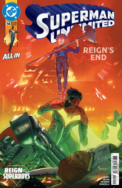 Superman Unlimited #14 Cover A Taurin Clarke (The Reign Of The Superboys)