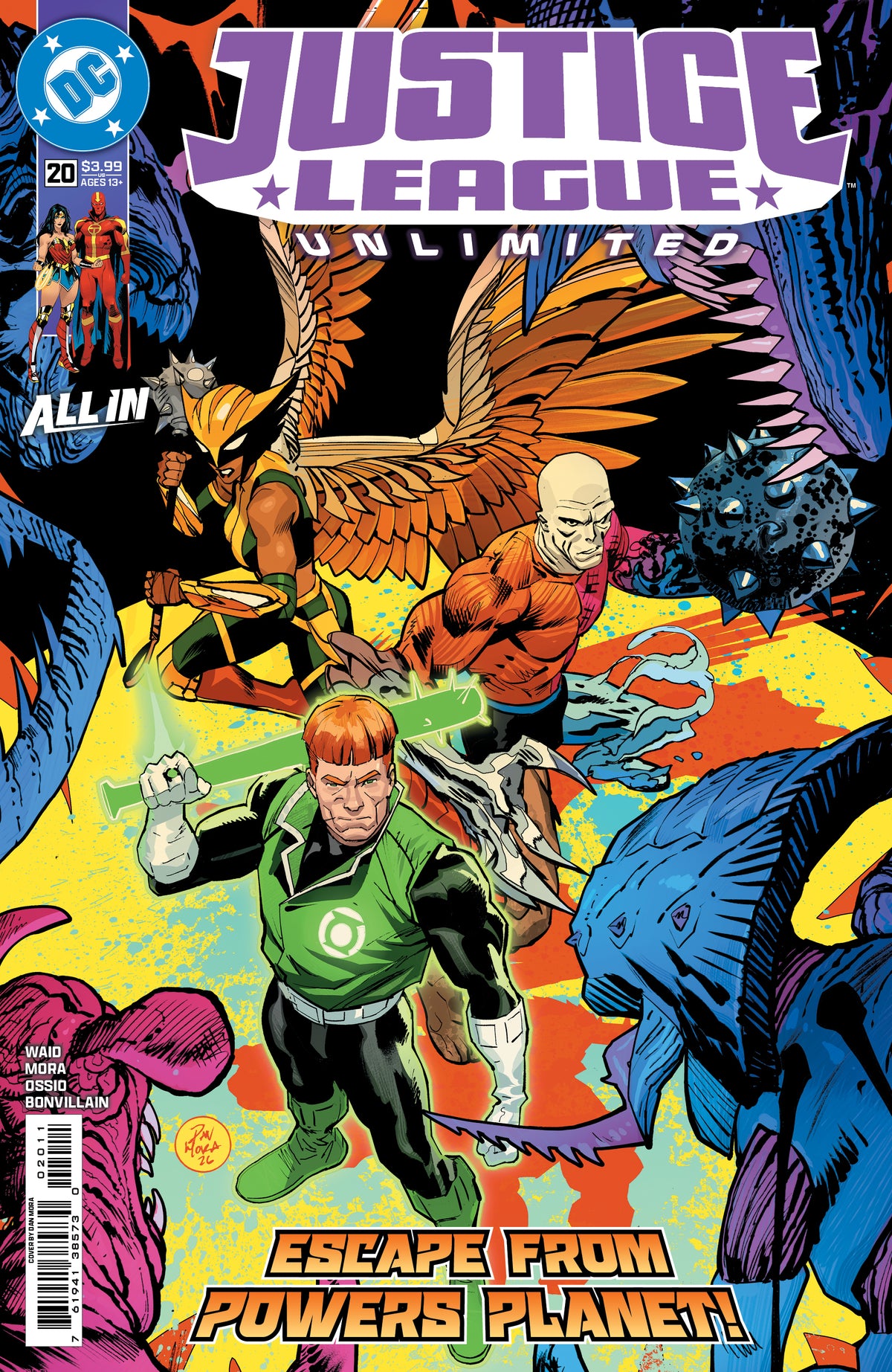 Justice League Unlimited #20 Cover A Dan Mora