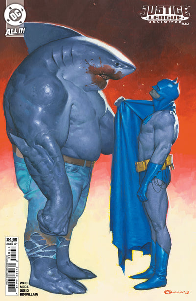 Justice League Unlimited #20 Cover D Fabrizio De Tommaso Card Stock Variant