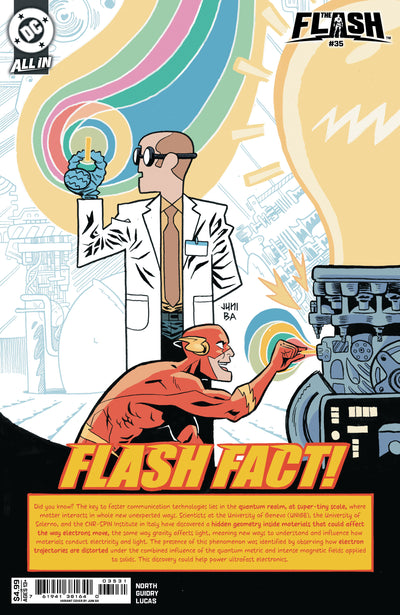 Flash #35 Cover C Juni Ba Card Stock Variant