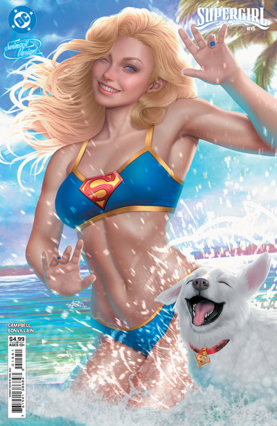 Supergirl #15 Cover E Ariel Diaz Swimsuit Card Stock Variant (The Reign Of The Superboys)
