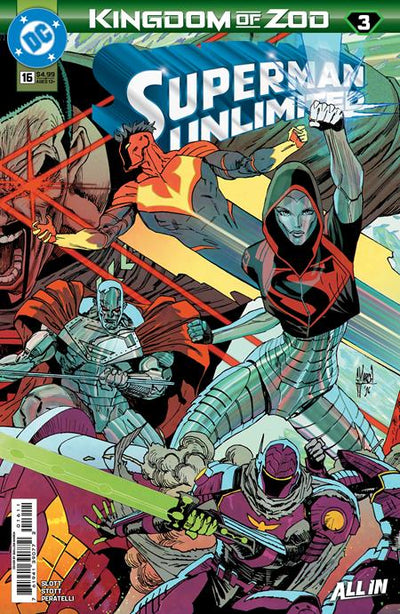Superman Unlimited #16 Cvr A Guillem March Connecting (Kingdom Of Zod)