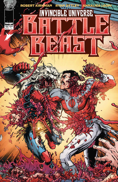 Invincible Universe Battle Beast #12 Cover C Inc 1:10 Chris Burnham & Brian Reber Connecting Variant