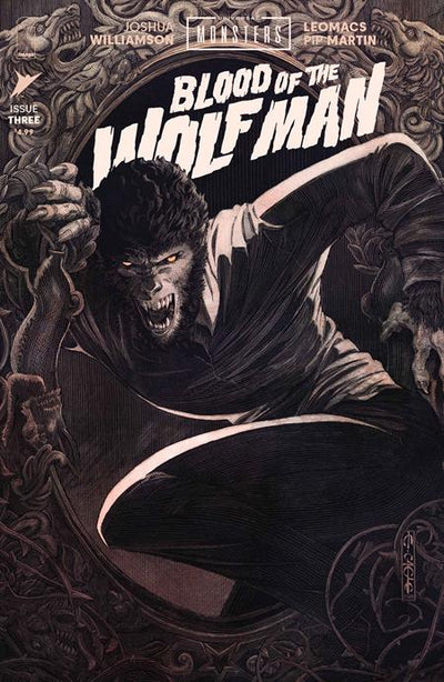 Universal Monsters Blood Of The Wolf Man #3 (Of 4) Cvr B Evan Cagle Var