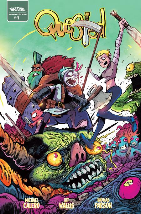 Quested #1 (Of 3) Cover B Kit Wallis Variant