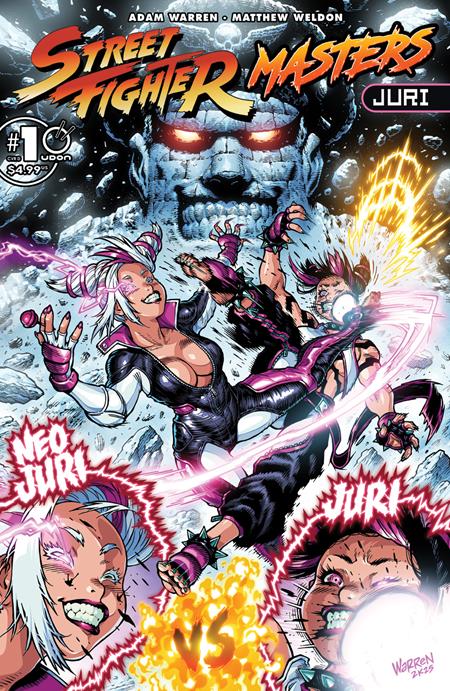 Street Fighter Masters Juri #1 (One Shot) Cover D Inc 1:5 Adam Warren Variant