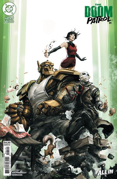 Doom Patrol #1 Cvr B Clayton Crain Card Stock Var