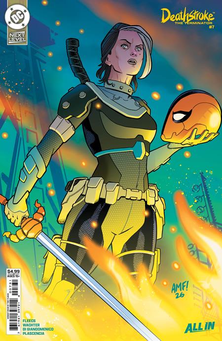 Deathstroke The Terminator #7 Cover C Tony Fleecs Card Stock Variant