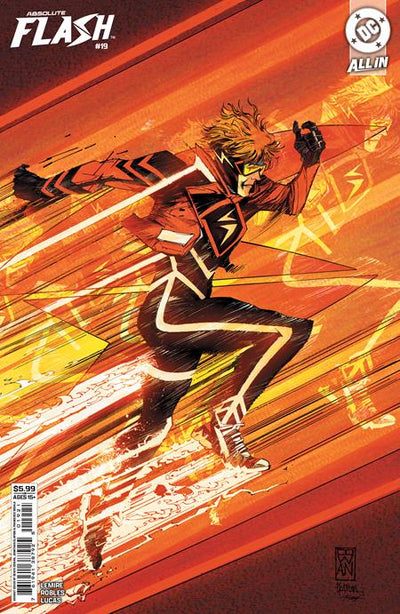 Absolute Flash #19 Cover B Denys Cowan Card Stock Variant