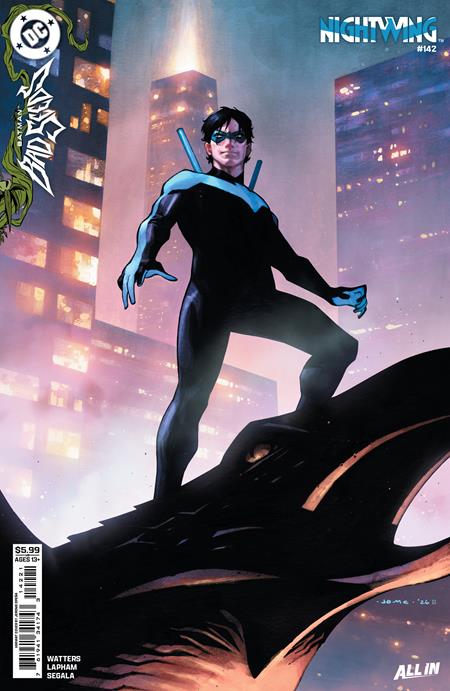 Nightwing #142 Cover B Jerome Opena Card Stock Variant (Batman Bad Seeds)
