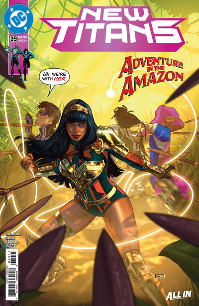 New Titans #39 Cover A Taurin Clarke