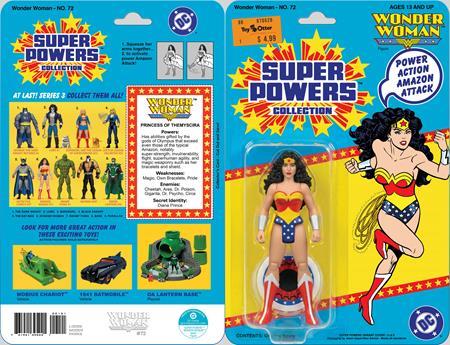 Wonder Woman #72 Facsimile Edition Cover B Jason Geyer & Alex Saviuk Wonder Woman Super Powers Card Stock Variant