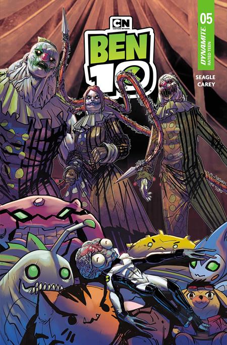 Ben 10 #5 Cvr M Robert Carey Foil Var