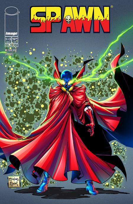 Spawn 77 #1 (Of 3) Cover C Todd Mcfarlane Original 1977 Update Variant