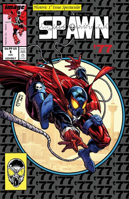 Spawn 77 #1 (Of 3) Cover F Inc 1:25 Todd Mcfarlane Retro Logo Variant