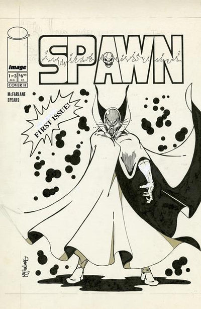 Spawn 77 #1 (Of 3) Cover H Inc 1:100 Todd Mcfarlane Original 1977 Variant