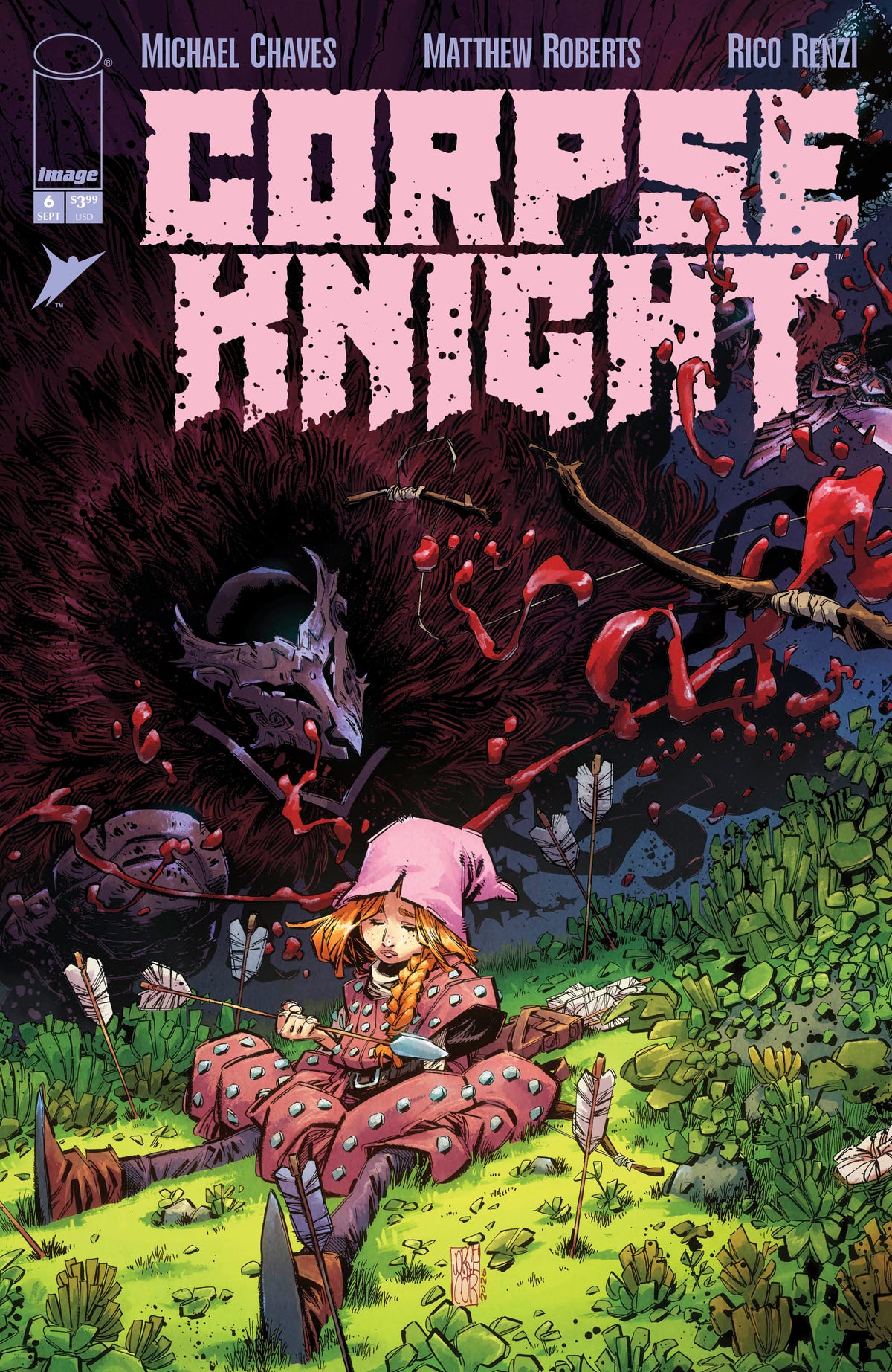 Corpse Knight #6 (Of 6) Cover B Jorge Corona & Mike Spicer Variant (Mr)