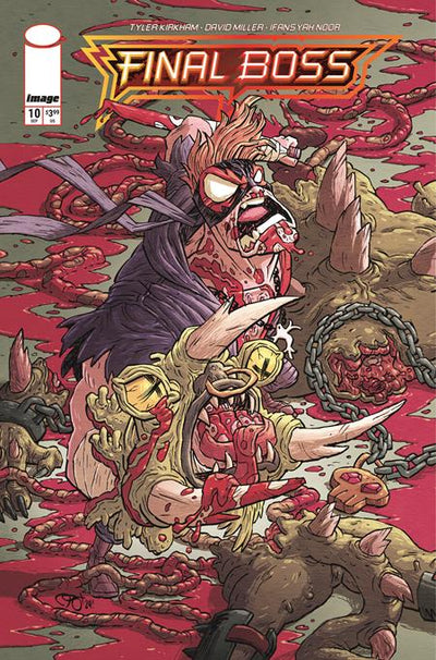 Final Boss #10 Cover C Derek Hunter Variant (Mr)