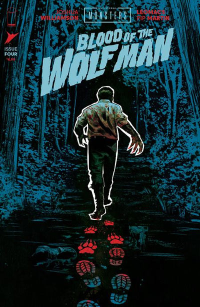 Universal Monsters Blood Of The Wolf Man #4 (Of 4) Cover B Mike Del Mundo Variant