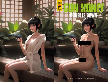 Gun Honey Doubles Down #4 (Of 4) Cover E Rare Tempter Wraparound Nude Clothed Bagged Variant (Mr)