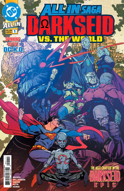 DC All In Saga Darkseid Vs The World #1 (One Shot) Cover A Sanford Greene