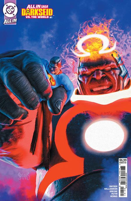 DC All In Saga Darkseid Vs The World #1 (One Shot) Cover B Mark Spears Card Stock Variant
