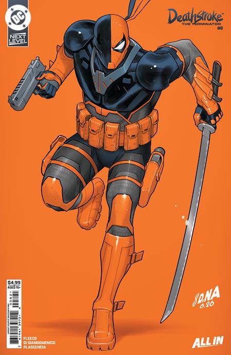 Deathstroke The Terminator #8 Cover B David Nakayama Card Stock Variant