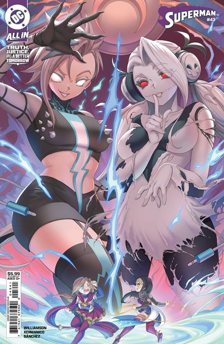 Superman #43 Cover D Rachta Lin Card Stock Variant