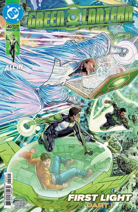 Green Lantern #40 Cover A Fernando Pasarin & Oclair Albert Connecting (Green Lantern First Light)