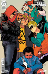 Teen Titans #1 Second Printing Cover B Rickie Yagawa & Tamra Bonvillain Cardstock Variant
