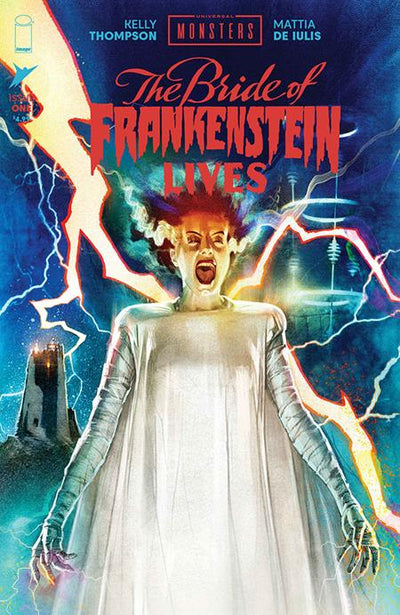 Universal Monsters The Bride Of Frankenstein Lives #1 (Of 4) Cover B Joshua Middleton Variant