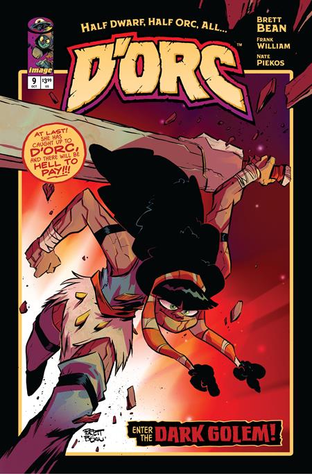 Dorc #9 Cover C Brett Bean Variant
