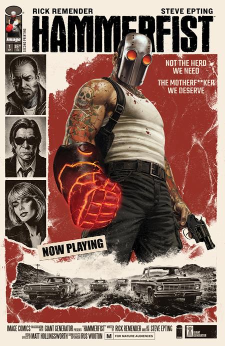 Hammerfist #1 2Nd Printing (Mr)