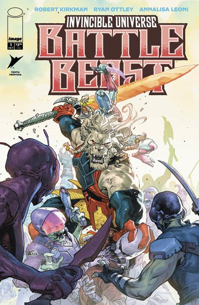 Invincible Universe Battle Beast #1 10Th Printing Cover D Jerome Opena & Neeraj Menon Variant