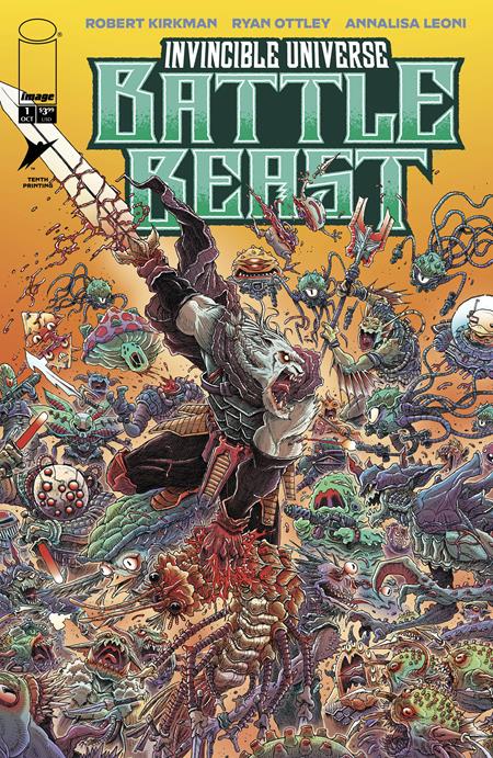 Invincible Universe Battle Beast #1 10Th Printing Cover G James Stokoe Variant