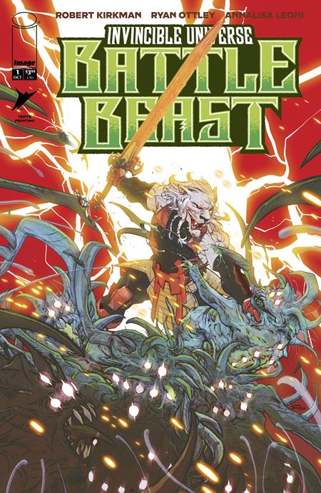 Invincible Universe Battle Beast #1 10Th Printing Cover J Carmine Di Giandomenico Variant
