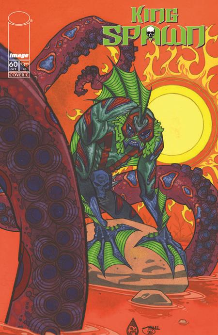 King Spawn #60 Cover C Shawn Crystal Halloween Monster Variant