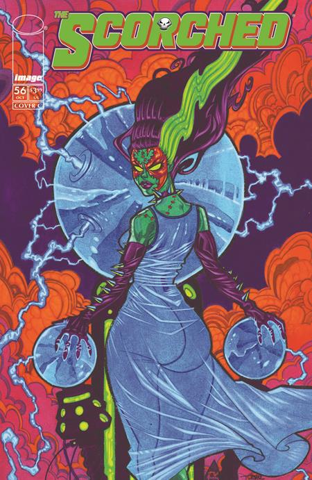 Spawn Scorched #56 Cover C Shawn Crystal Halloween Monster Variant